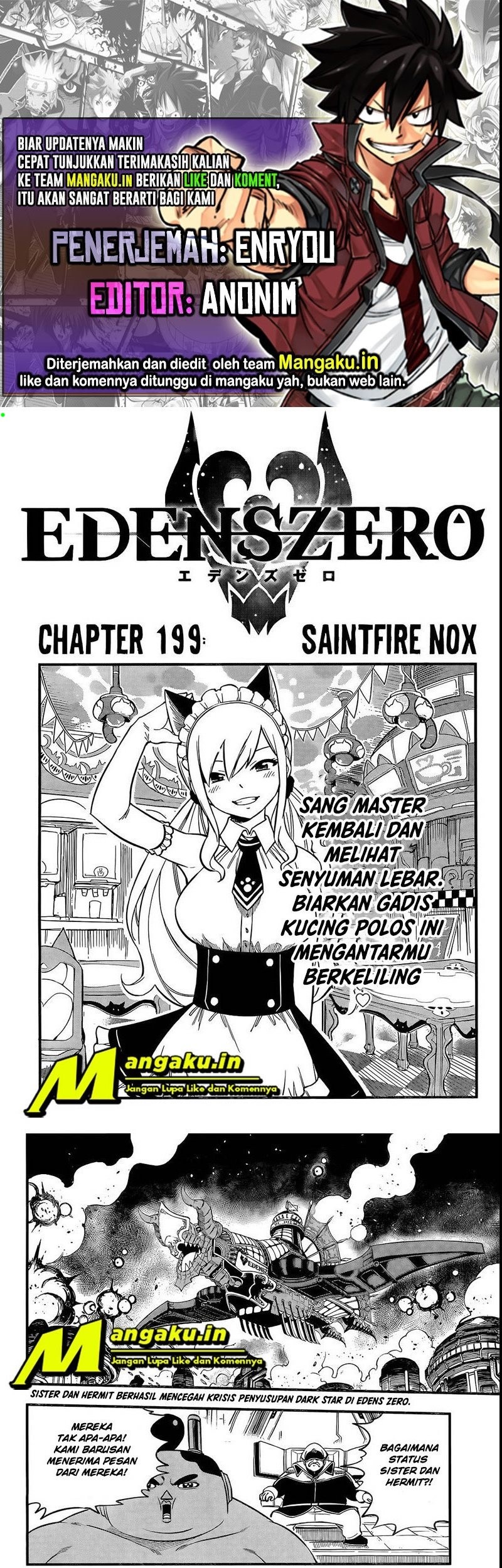 Komik Eden's Zero Chapter 199 gambar 1