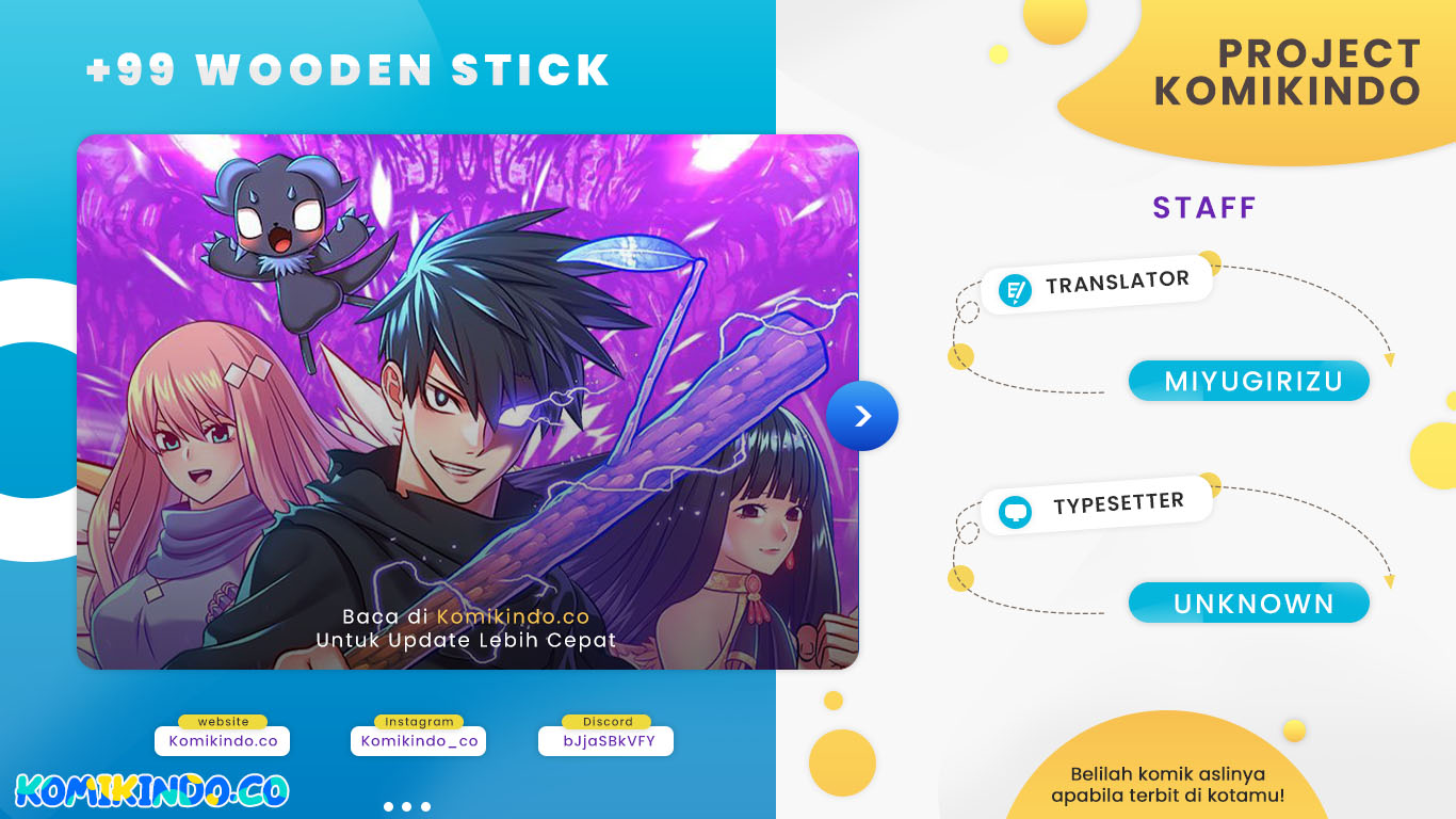 Komik +99 Wooden Stick Chapter 21 gambar 1