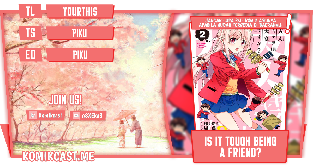 Komik Is it Tough Being a Friend? Chapter 24 gambar 1