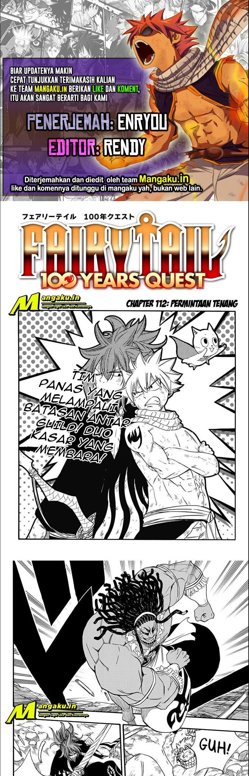 Komik Fairy Tail: 100 Years Quest Chapter 112 gambar 1