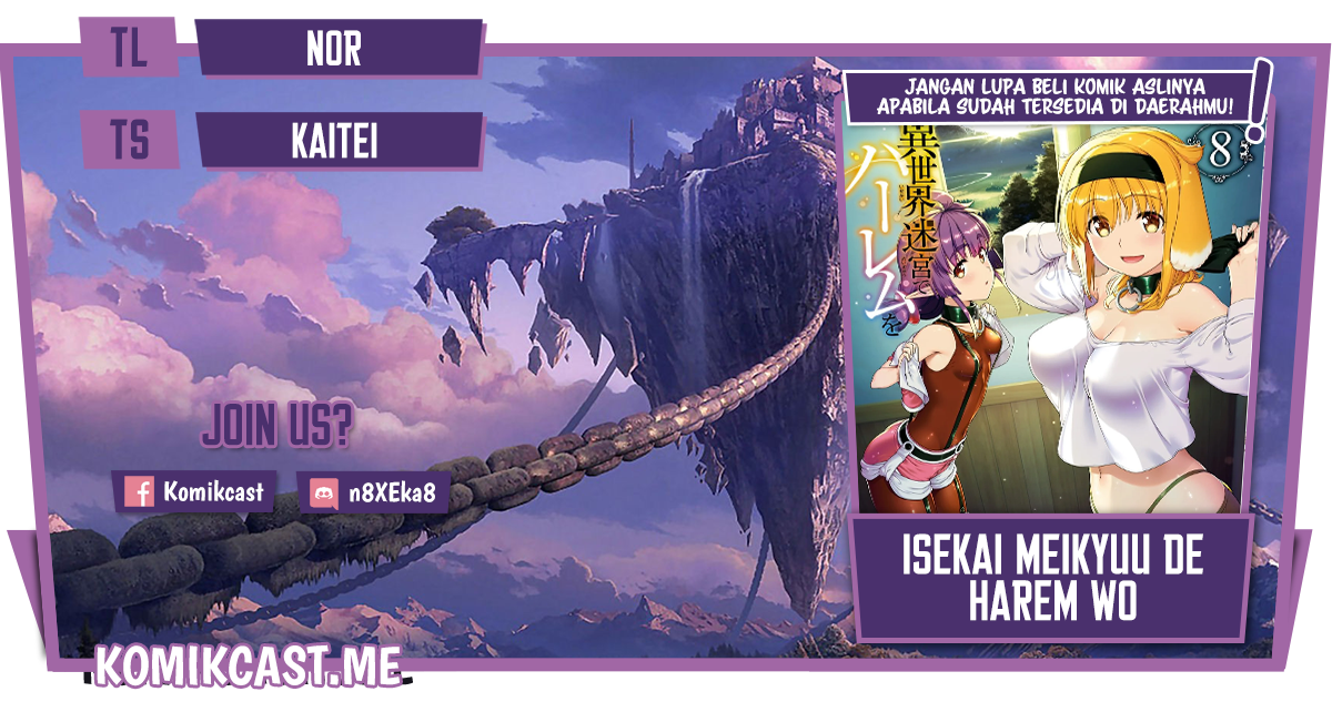 Komik Isekai Meikyuu de Harem wo Chapter 60 gambar 1