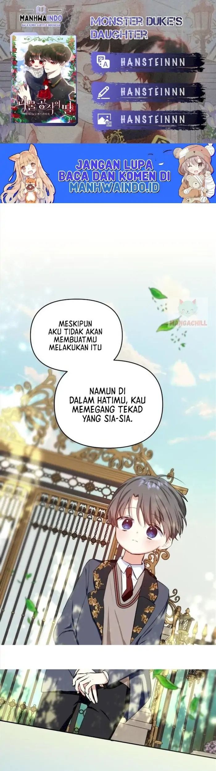 Komik Monster Duke’s Daughter Chapter 35 gambar 1