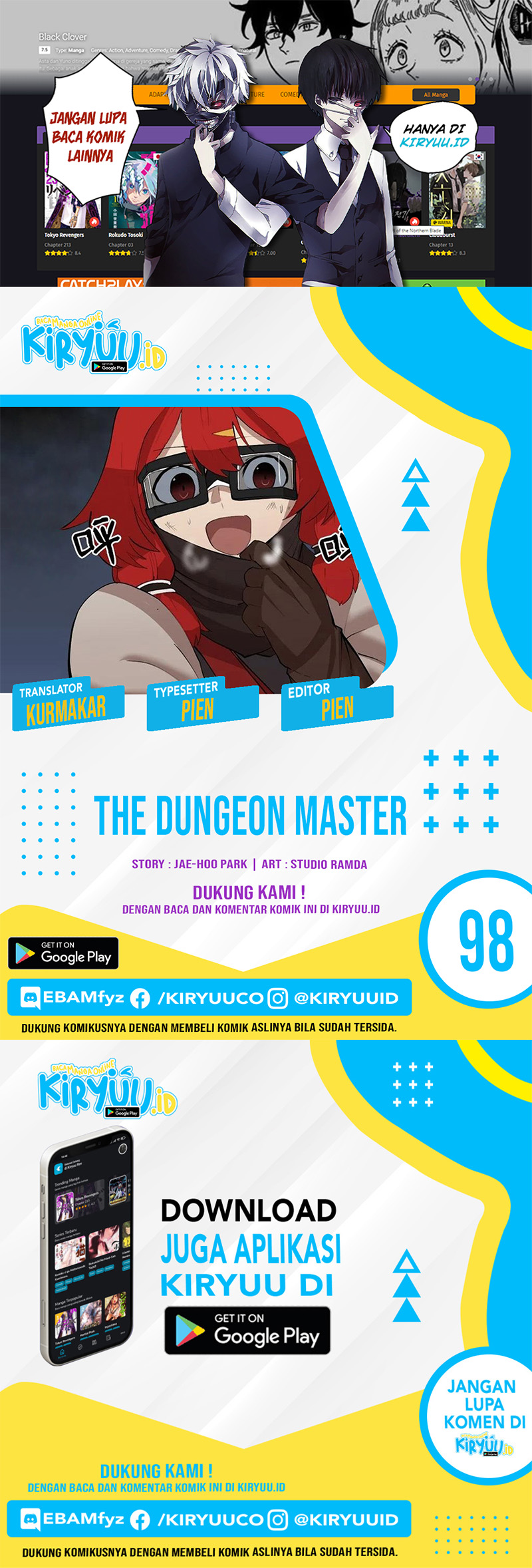 Komik The Dungeon Master Chapter 98 gambar 1