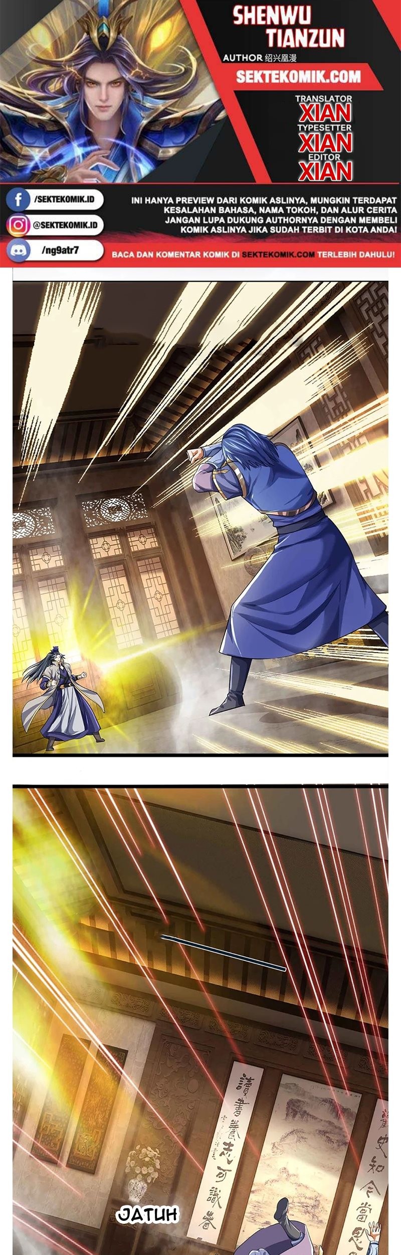 Komik Shenwu Tianzun Chapter 341 gambar 1