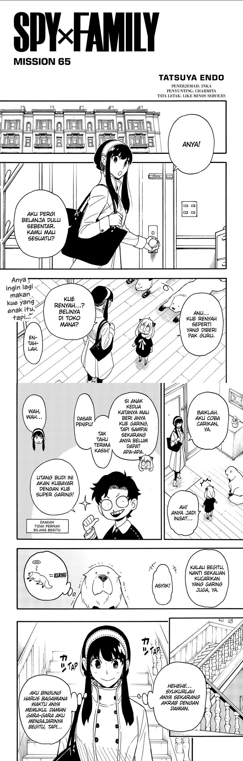 Komik Spy X Family Chapter 65 gambar 1