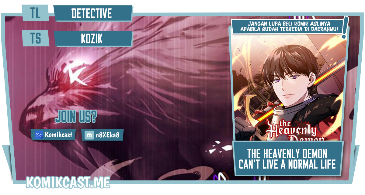 Komik The Heavenly Demon Can’t Live a Normal Life Chapter 36 gambar 1