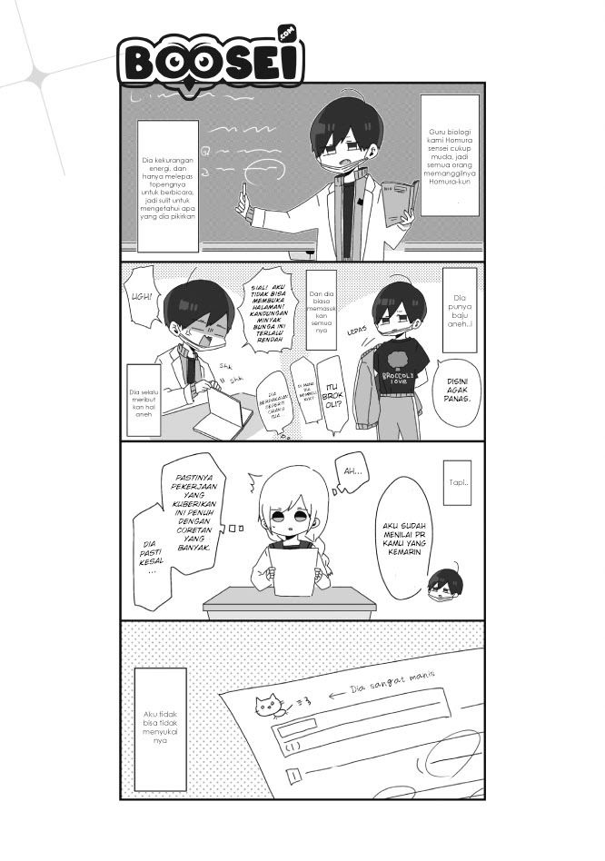 Homura-sensei wa Tabun Motenai Chapter 01 - Halaman 3