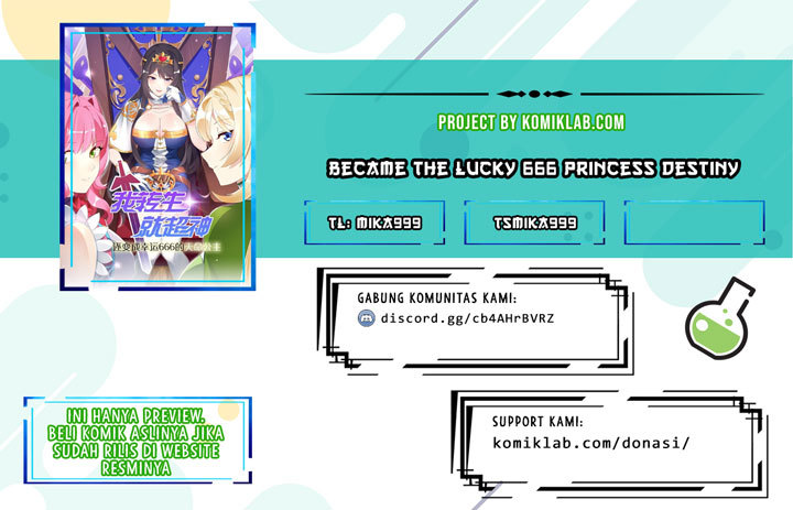 Komik Became The Lucky 666 Princess Destiny Chapter 07 gambar 1