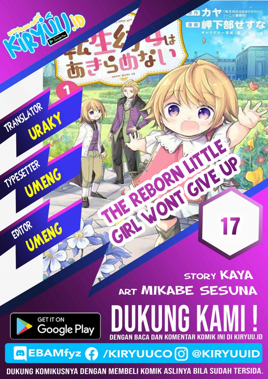 Komik The Reborn Little Girl Won’t Give Up Chapter 17 gambar 1