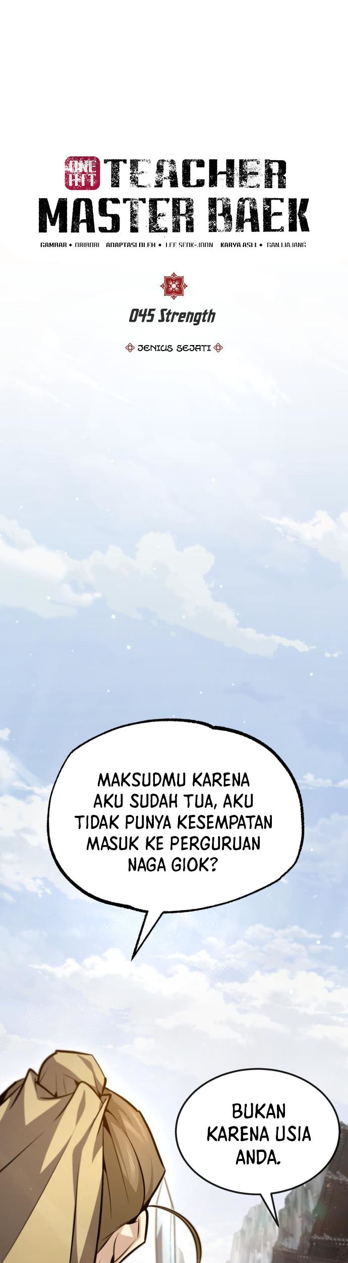 Manhwa Number One Star Instructor Master Baek Chapter 45 gambar 2