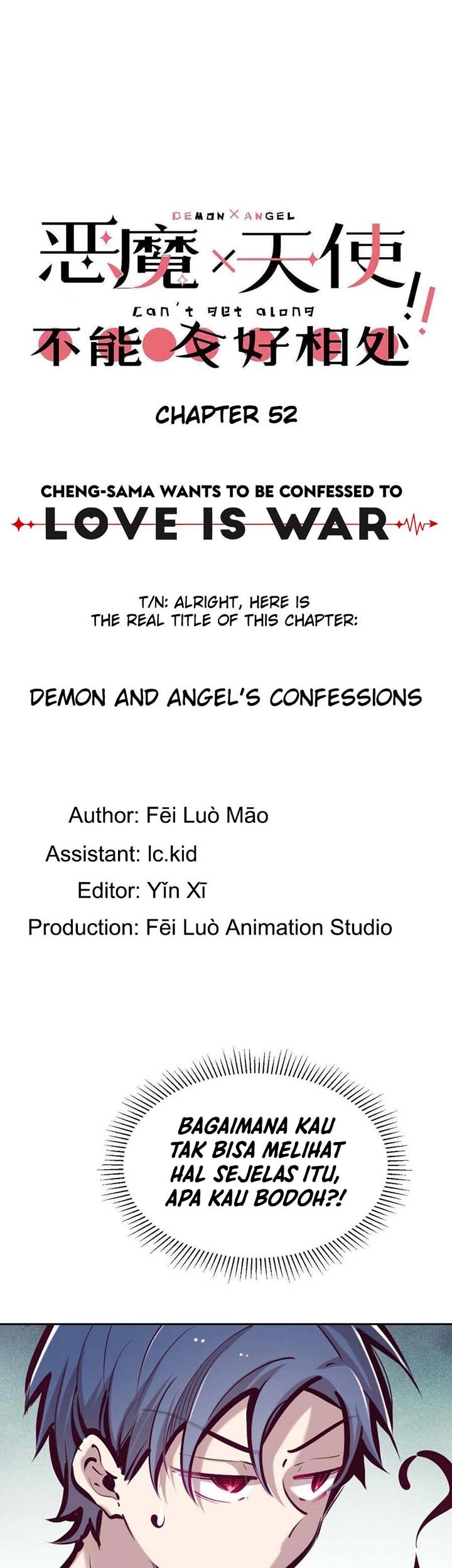 Manhua Demon X Angel, Can’t Get Along! Chapter 52 gambar 2