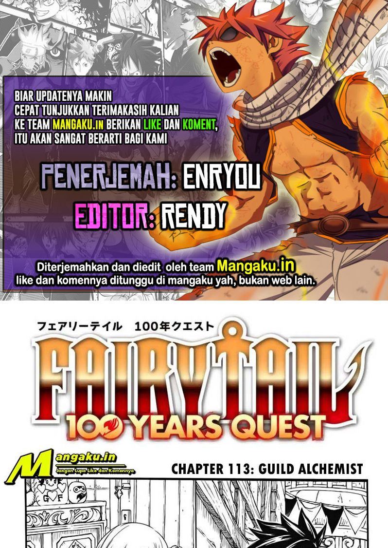 Komik Fairy Tail: 100 Years Quest Chapter 113 gambar 1
