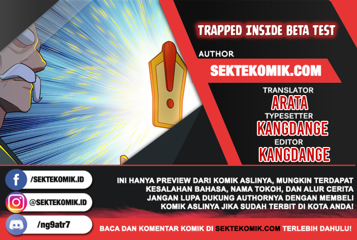 Komik Trapped Inside the Beta Test World for 1000 Years Chapter 06 gambar 1