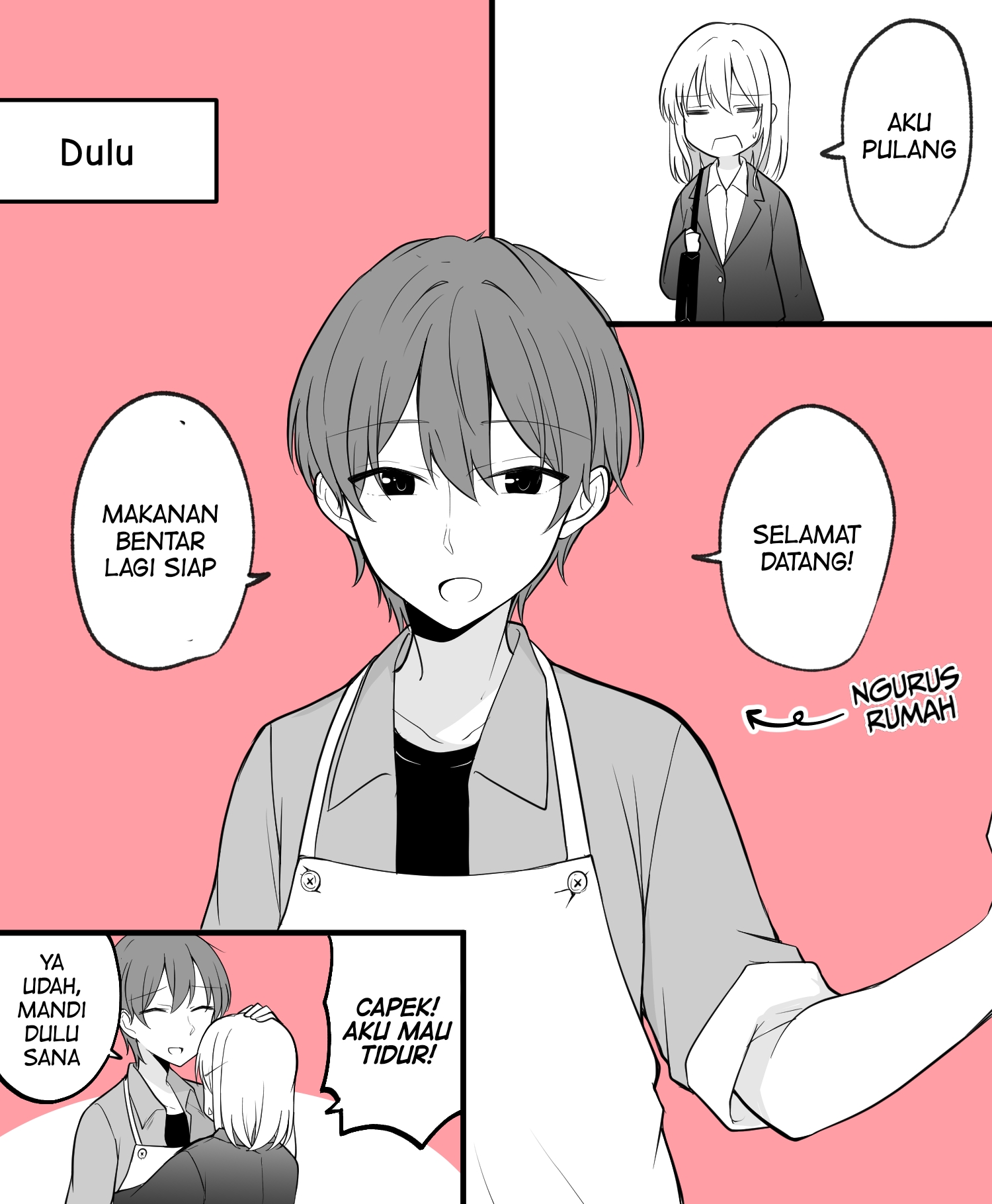 Komik Daily Life of a Couple in Which the Boyfriend Became a Girl One Day Chapter 07 gambar 1