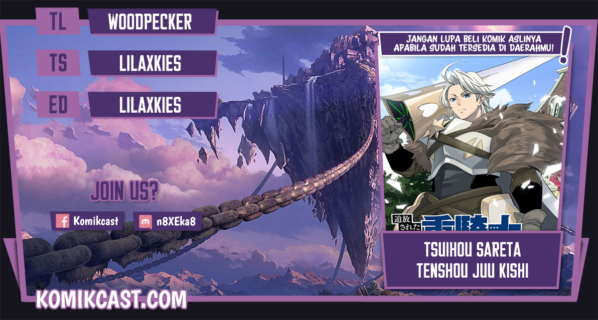 Komik Tsuihou Sareta Tenshou Juu Kishi wa Game Chishiki de Musou Suru Chapter 03 gambar 1