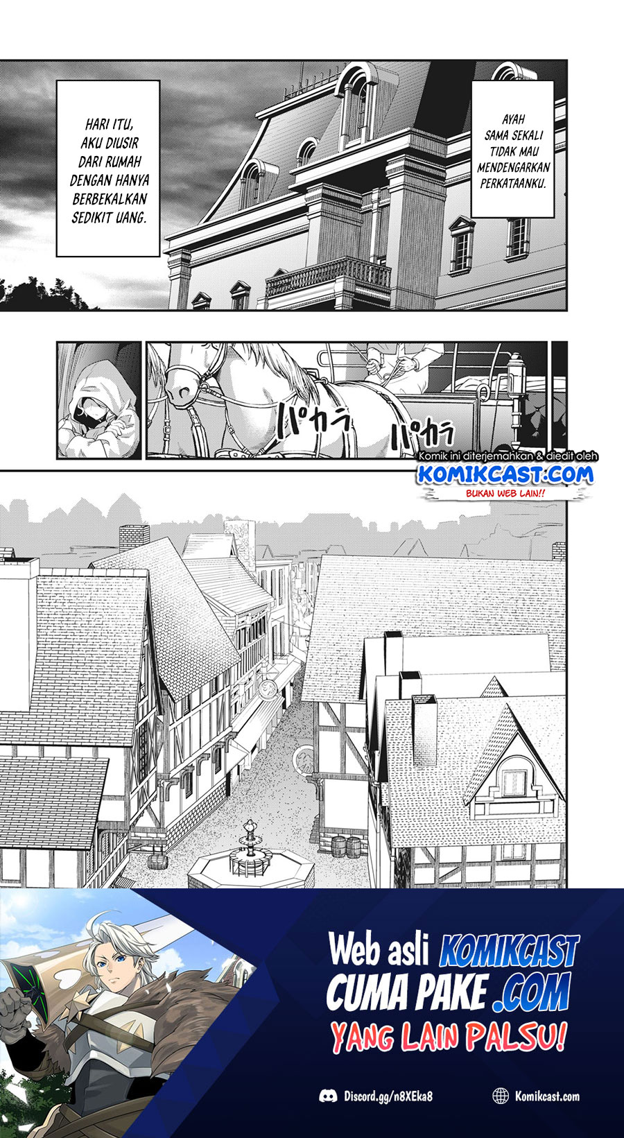 Manga Tsuihou Sareta Tenshou Juu Kishi wa Game Chishiki de Musou Suru Chapter 01.2 gambar 2