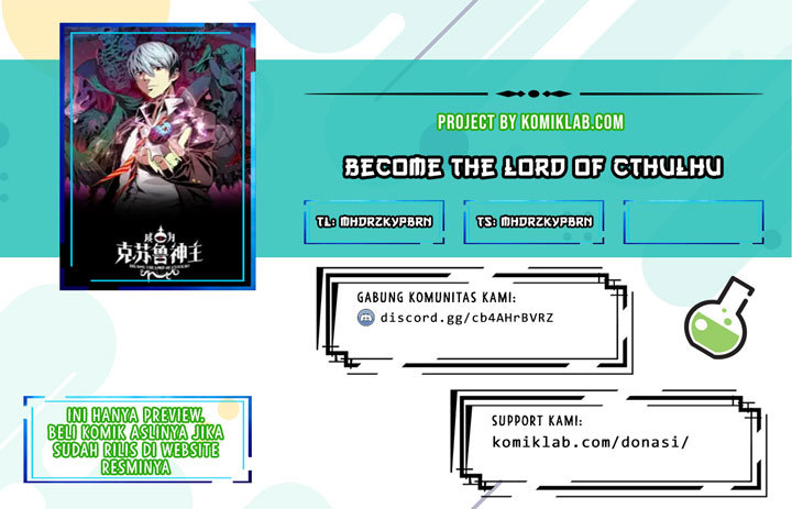 Komik Become The Lord Of Cthulhu Chapter 01 gambar 1
