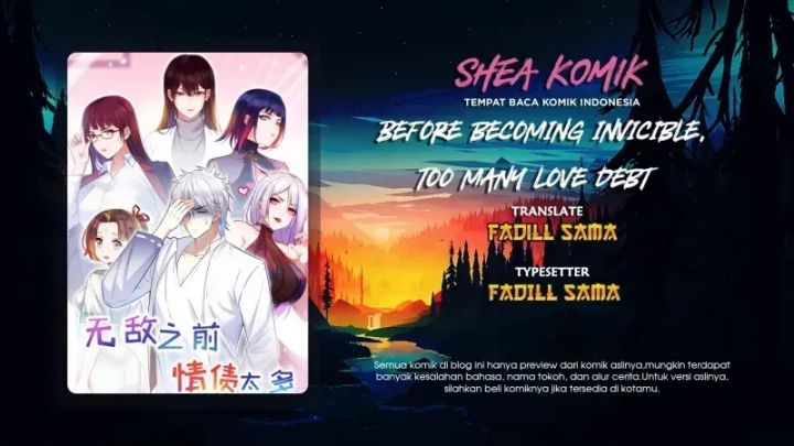 Komik Before Becoming Invincible, Too Many Love Chapter 03 gambar 1