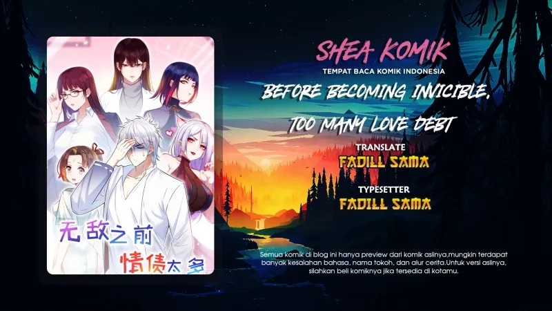 Komik Before Becoming Invincible, Too Many Love Chapter 00.1 gambar 1
