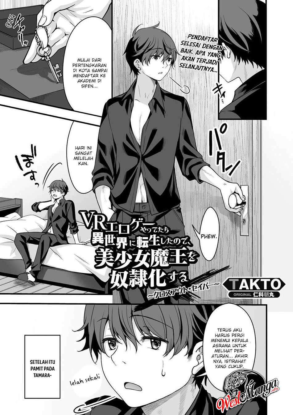Manga Eroge Yattetara Isekai ni Tensei shita no de Bishoujo Maou o Doreika suru Chapter 08 gambar 2