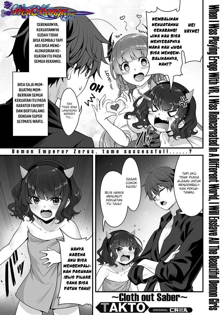 Komik Eroge Yattetara Isekai ni Tensei shita no de Bishoujo Maou o Doreika suru Chapter 05 gambar 1