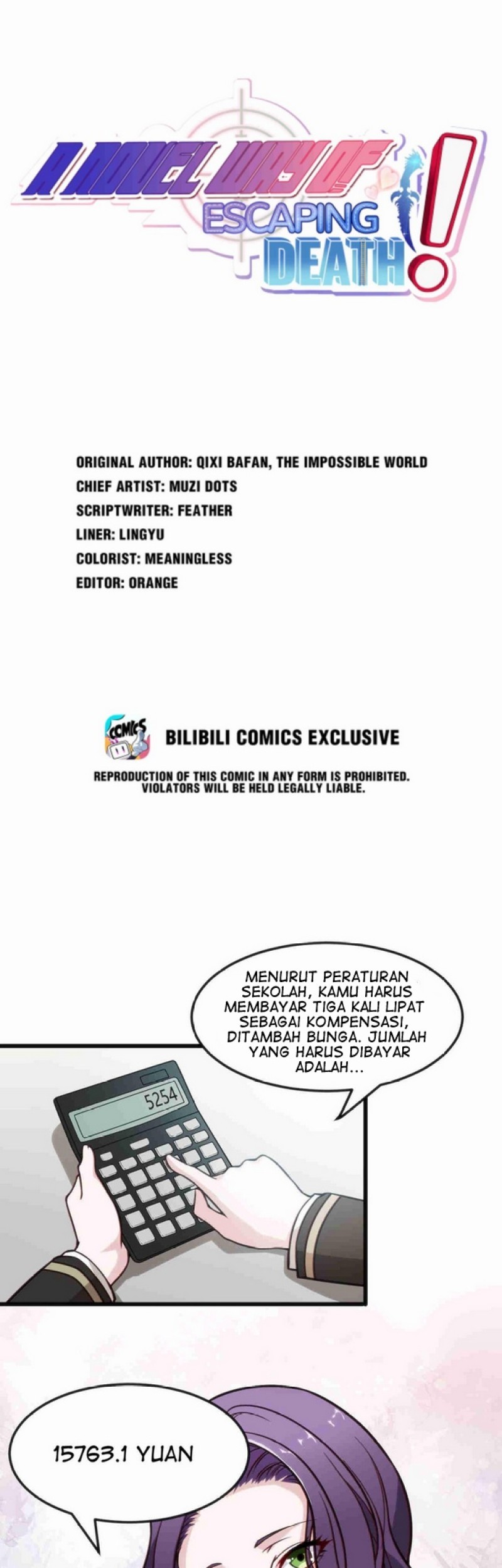 Manhua A Novel Way of Escaping Death Chapter 05 gambar 2