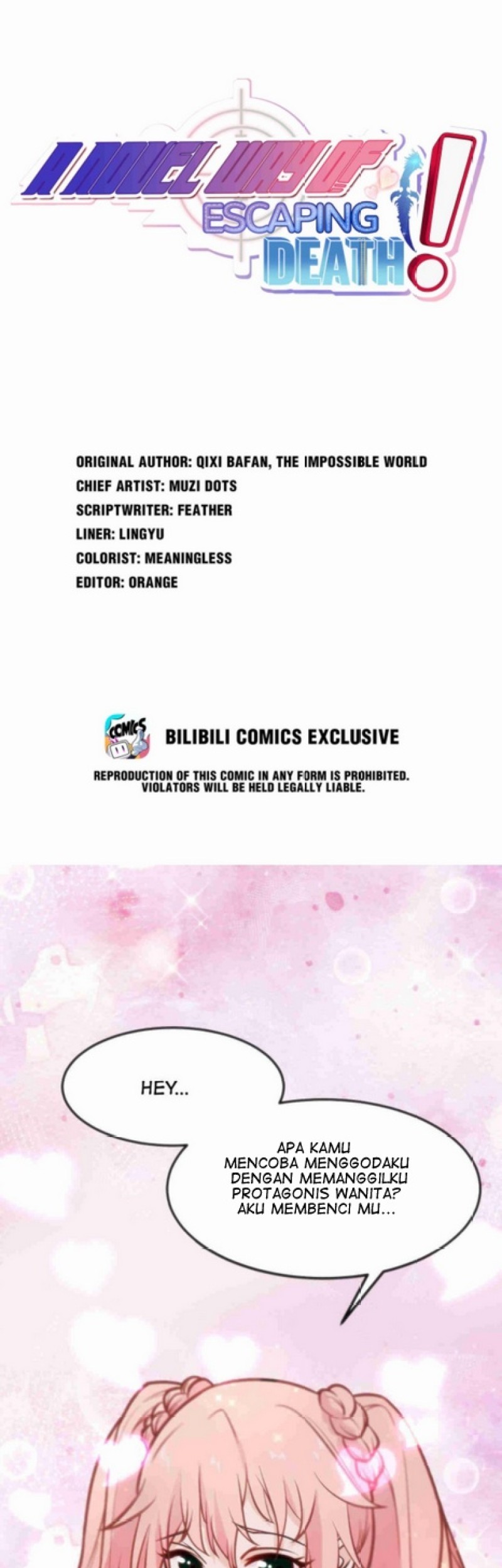Manhua A Novel Way of Escaping Death Chapter 04 gambar 2