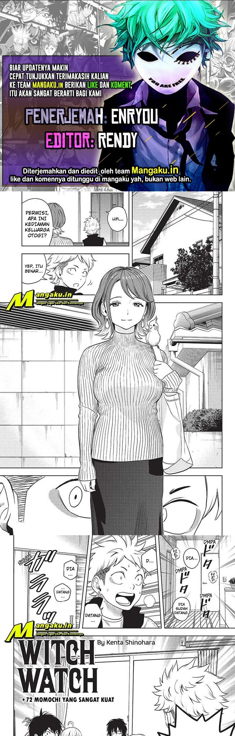Komik Witch Watch Chapter 72 gambar 1