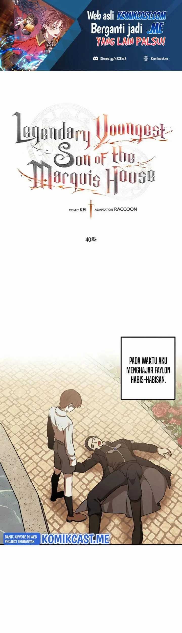 Manhwa Legendary Youngest Son of the Marquis House Chapter 40 gambar 2