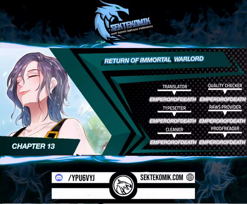 Komik Return of Immortal Warlord Chapter 13 gambar 1