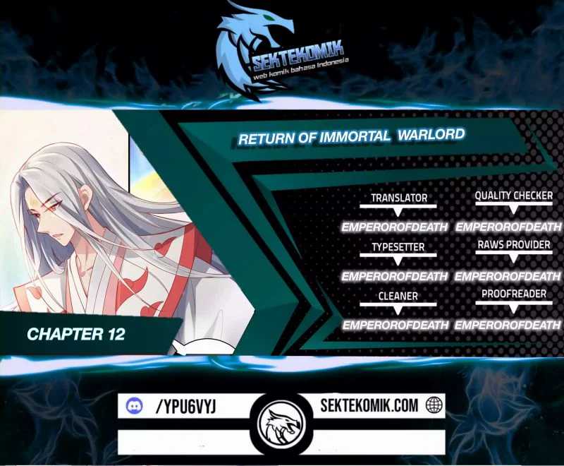 Komik Return of Immortal Warlord Chapter 12 gambar 1