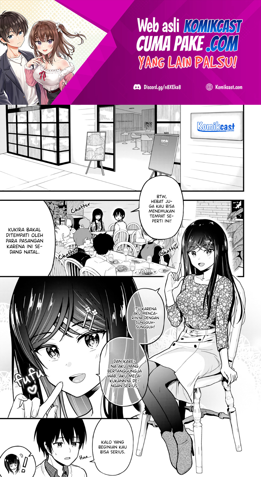 Manga Kanojo ni Uwaki Sareteita Ore ga Koakuma na Kouhai ni Natsukarete Imasu Chapter 02 gambar 2