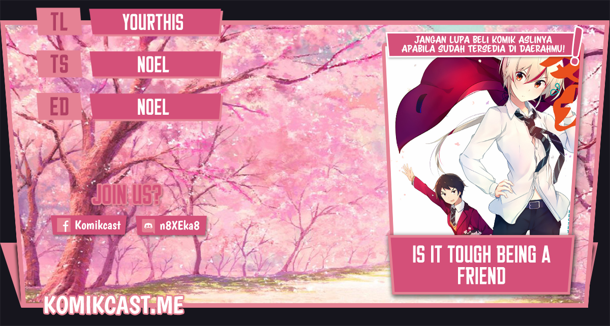Komik Is it Tough Being a Friend? Chapter 25 gambar 1