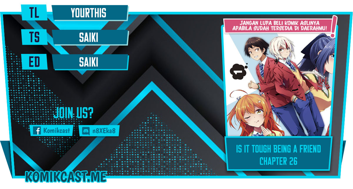 Komik Is it Tough Being a Friend? Chapter 26 gambar 1