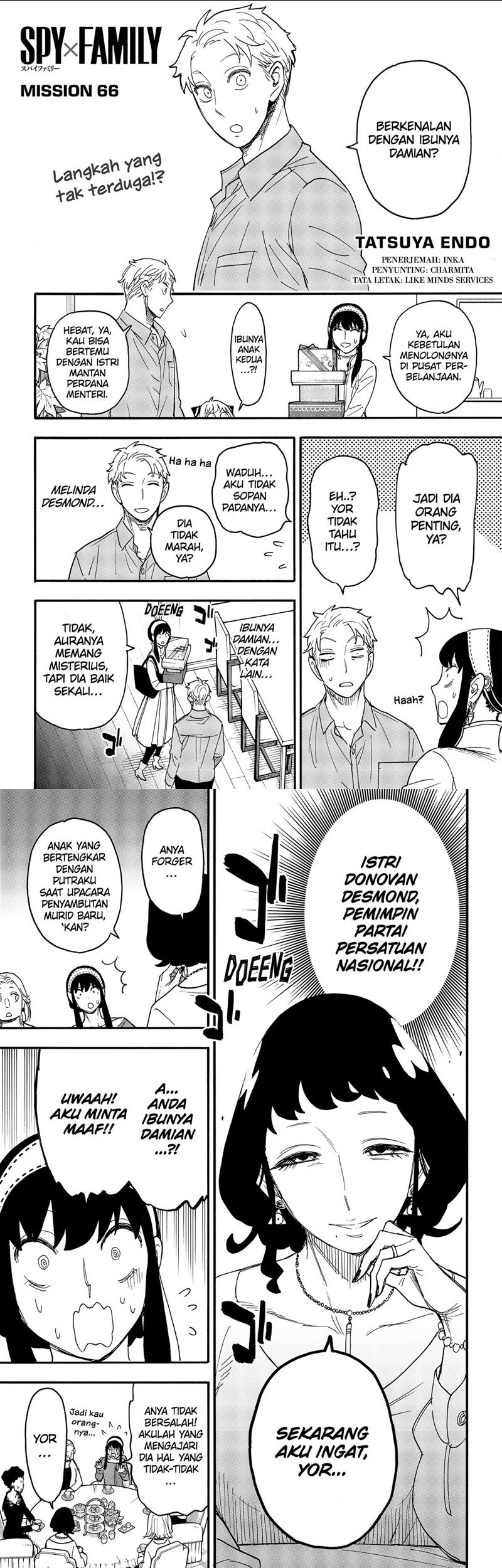 Komik Spy X Family Chapter 66 gambar 1