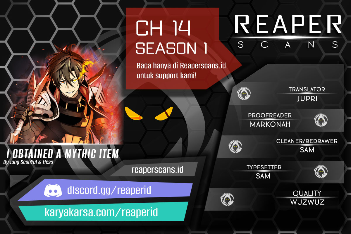 Komik I Obtained a Mythic Item Chapter 14 gambar 1