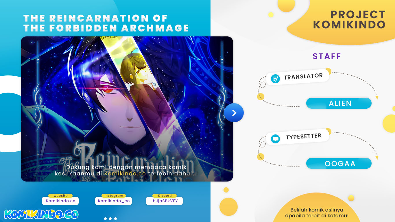 Komik The Reincarnation of the Forbidden Archmage Chapter 10 gambar 1
