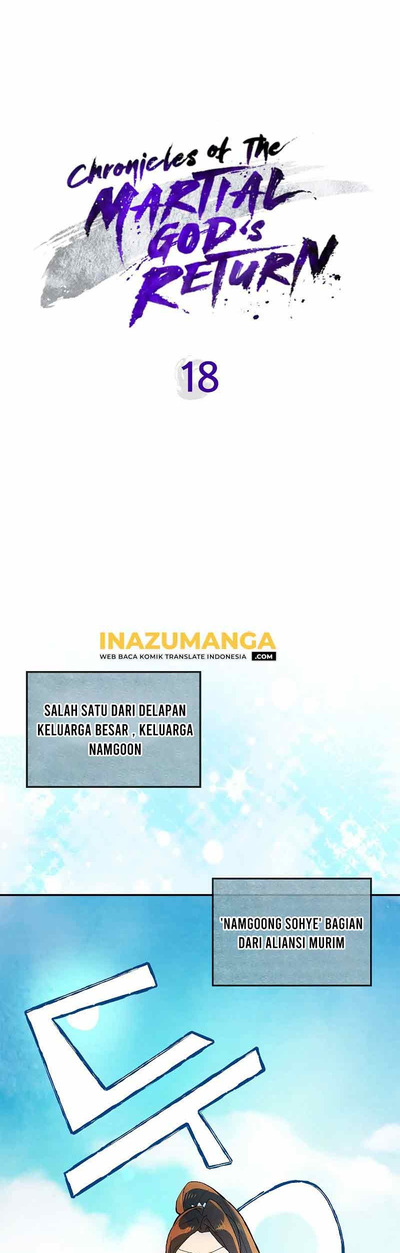Manhwa Chronicles Of The Martial God’s Chapter 18 gambar 2