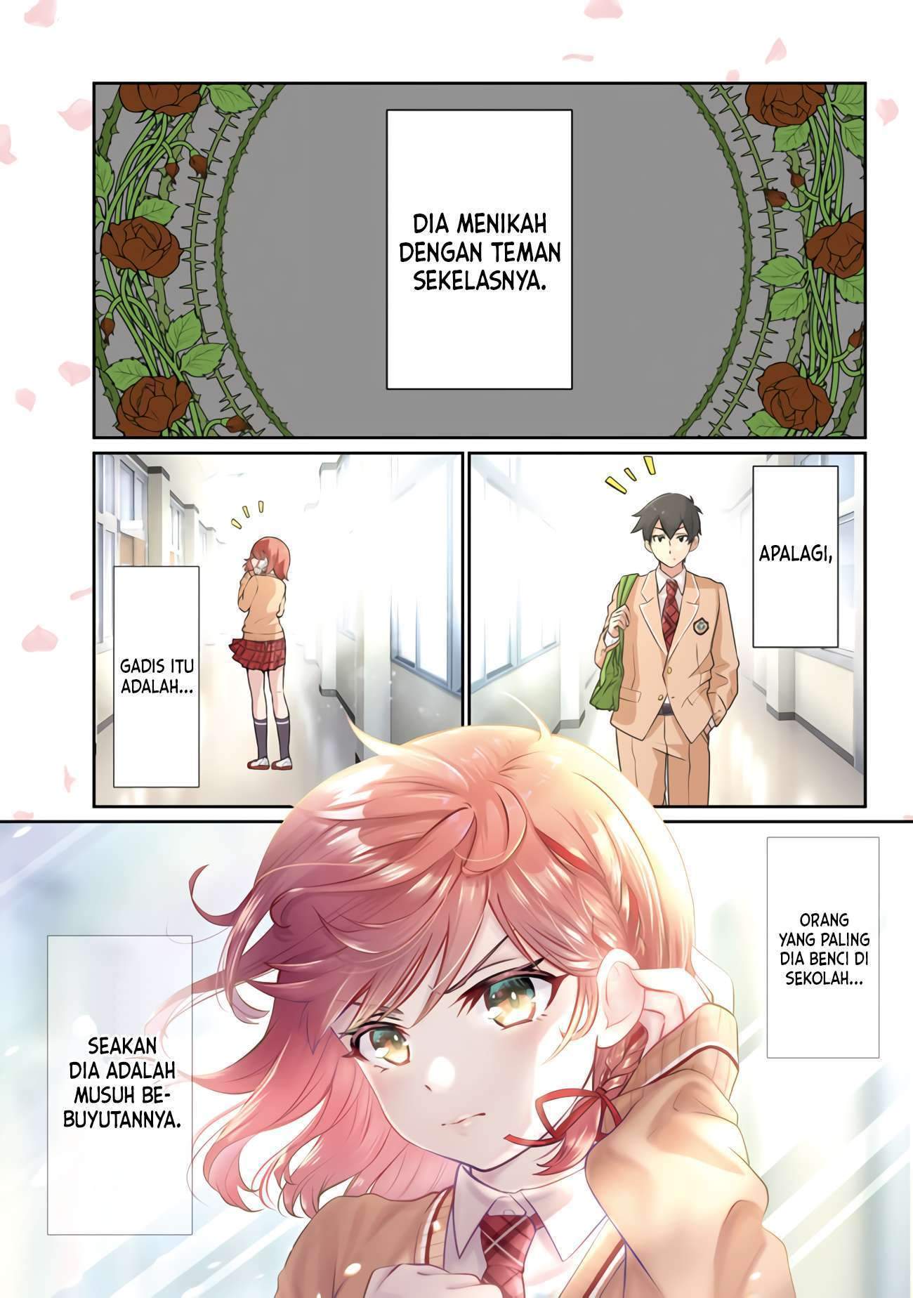 Manga Kurasu no Daikirai na Joshi to Kekkon Suru Koto ni Natta Chapter 01 gambar 2