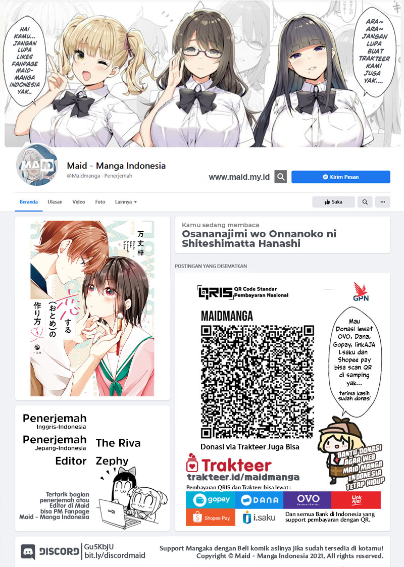Komik Osananajimi wo Onnanoko ni Shiteshimatta Hanashi Chapter 35 gambar 1