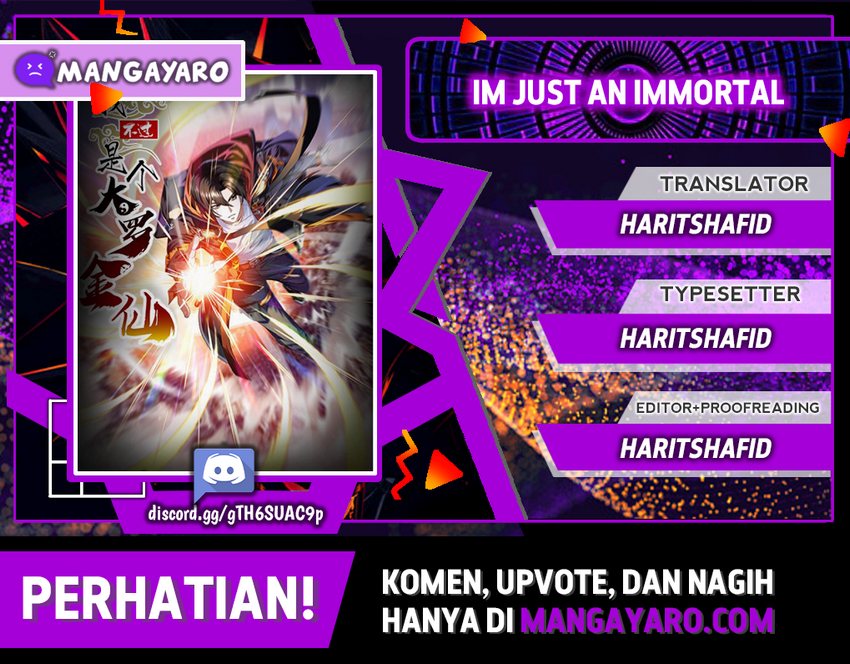 Komik I’m Just An Immortal Chapter 01 gambar 1