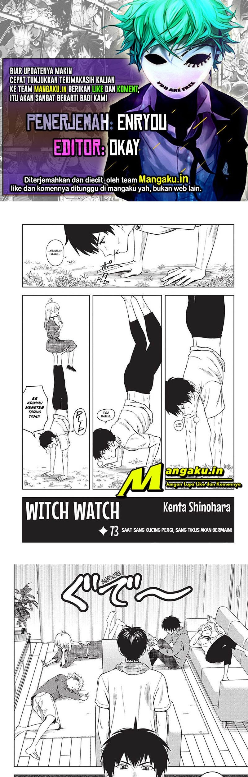 Komik Witch Watch Chapter 73 gambar 1