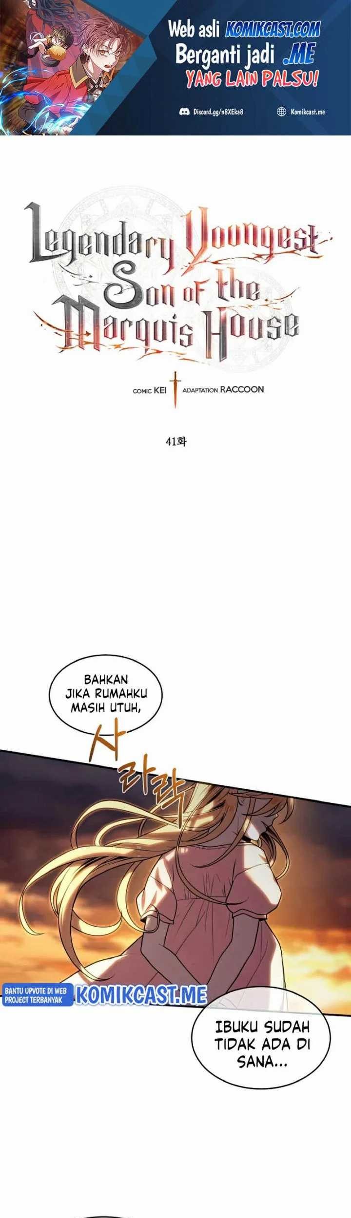 Manhwa Legendary Youngest Son of the Marquis House Chapter 41 gambar 2