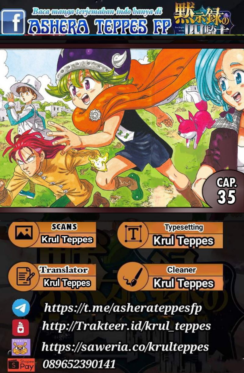 Komik Mokushiroku no Yonkishi Chapter 35 gambar 1