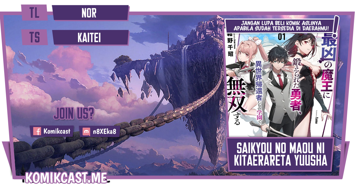Komik Saikyou No Maou Ni Kitaerareta Yuusha Chapter 03 gambar 1