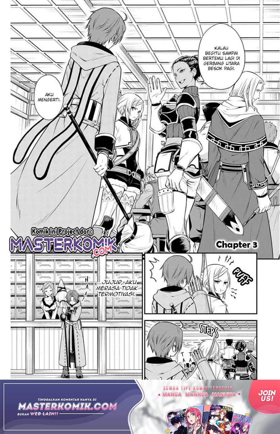 Manga Mushoku Tensei – Depressed Magician Arc Chapter 03 gambar 2