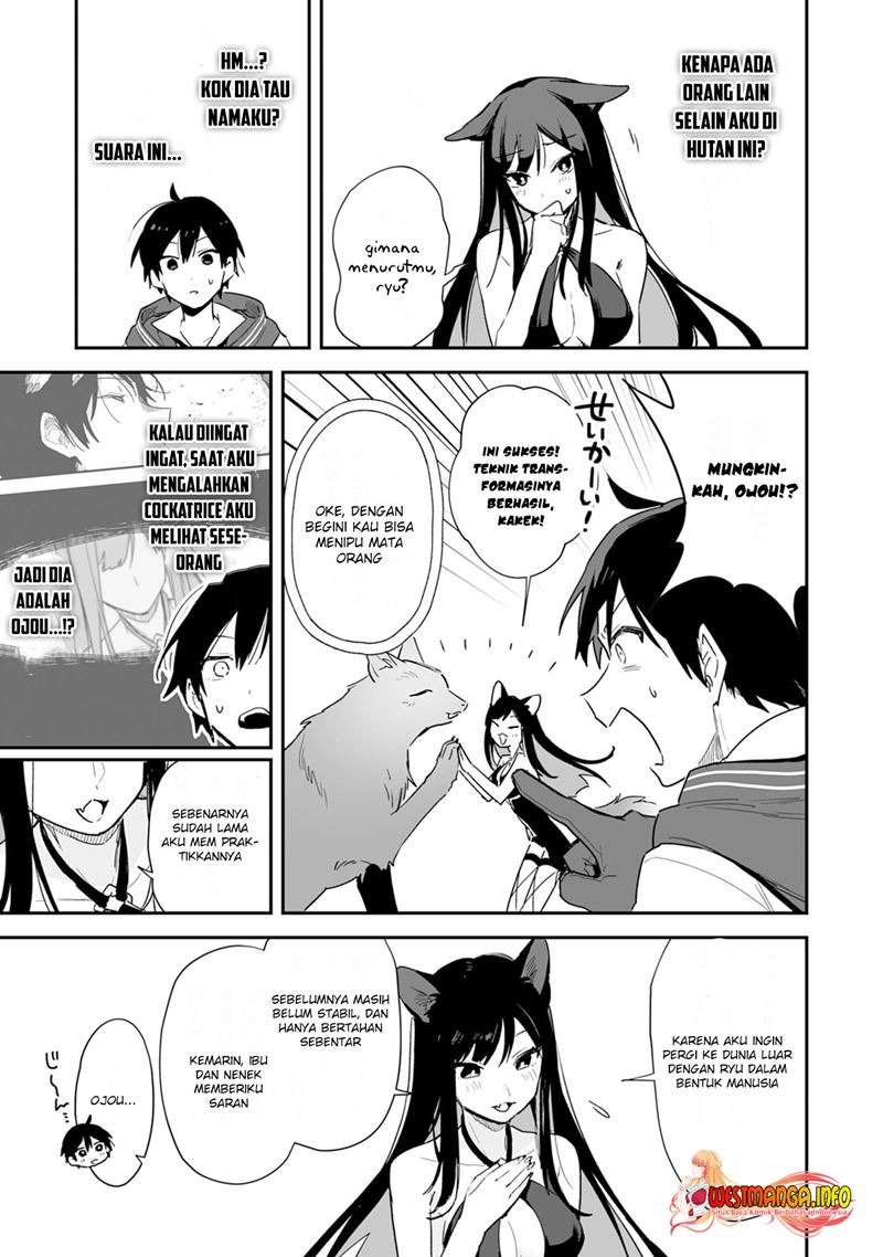 Choukyoushi wa Mamono ni Kakomarete Ikite ikimasu – Yuusha Party ni Oite Ikareta kedo, Densetsu no Mamono to Deai Saikyou ni natteta Chapter 03.1 - Halaman 13