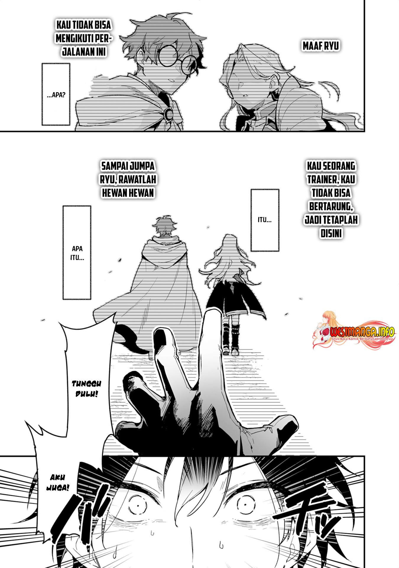 Choukyoushi wa Mamono ni Kakomarete Ikite ikimasu – Yuusha Party ni Oite Ikareta kedo, Densetsu no Mamono to Deai Saikyou ni natteta Chapter 01.1 - Halaman 5