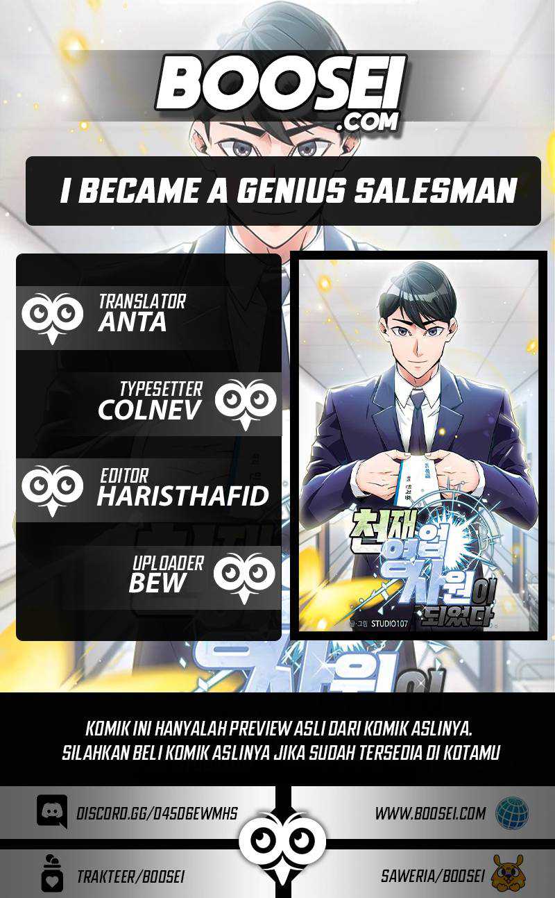 Komik I Became a Genius Salesman Chapter 02 gambar 1