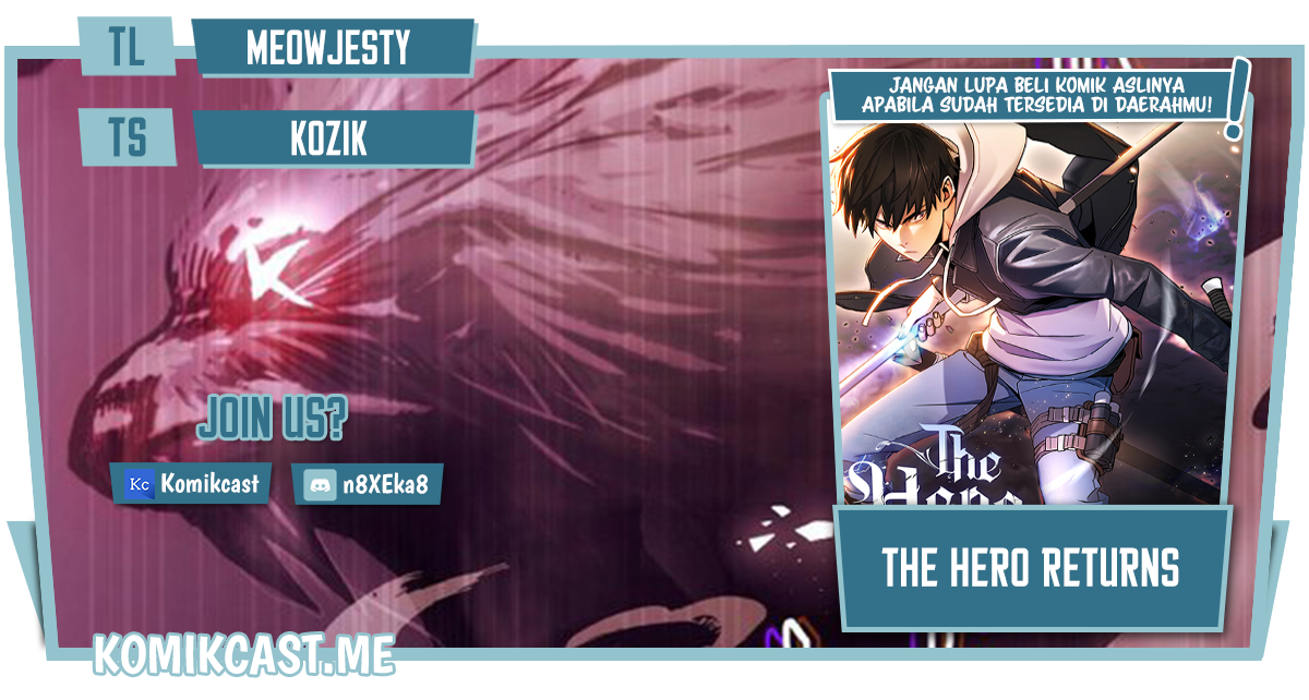 Komik The Hero Returns Chapter 39 gambar 1